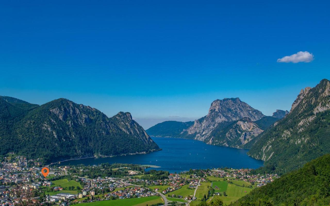 Fruehstueckspension Haus Ahamer Ebensee Bagian luar foto